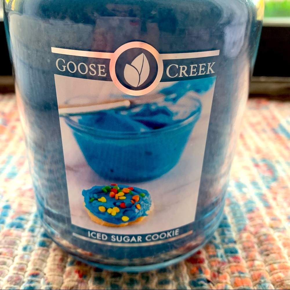 Goose Creek Iced Sugar Cookie Large Jar Candle
